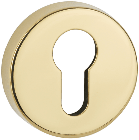 Hermat Schlüsselrosette 2036.K,rund,PZ, 10,5mm,TS 38-45,F3