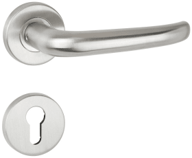 Hermat Drückergarnitur 1806.KL4/2073.MI,Ros.,rd.,PZ,8,ER,TS 37-48