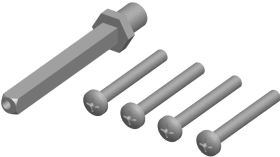 Hermat Befestigungsset 4089 Ros., VK 8,TS 44-53