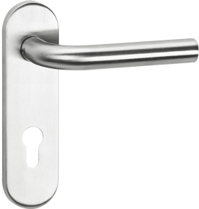 Hermat FS Drückergarnitur 1803,KS ov.,PZ72/9,TS 42-78,ER matt