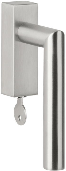 Hermat Fenstergriff BASIC 02 1802/DKSI,abschl.,eck,7/42,gl.,ER