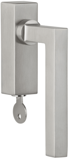 Hermat Fenstergriff SQUARE 1835/DKSI,abschl.,eck,7/36,gl.,ER