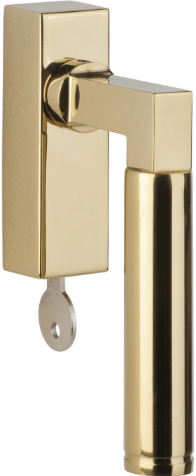 Hermat Fenstergriff INFINITY 1831/DKSI,abschl.,eck,7/32,gl.,F3