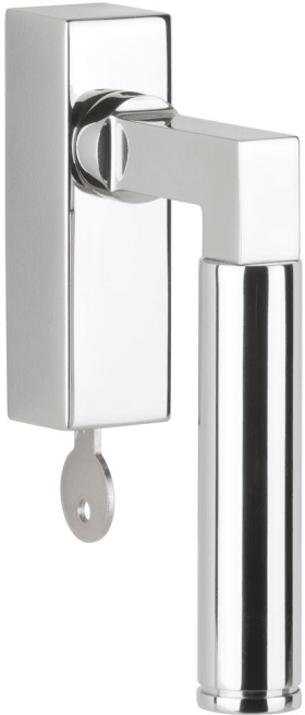 Hermat Fenstergriff INFINITY 1831/DKSI,abschl.,eck,7/32,gl.,ER pol.