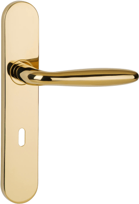 Hermat Drückergarnitur 1931,LS ov.,BB72/8,F3 PVD