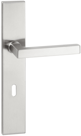 Hermat Drückergarnitur 1835/2002.K,LS eck,WC/S78/8,ER matt