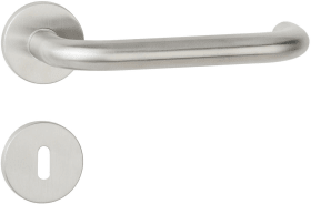 Hermat Drückergarnitur 1811.KL4/2073.M,Ros.,rd.,BB,8,ER,TS 37-48