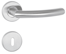 Hermat Drückergarnitur 1804.KL4/2073.MI,Ros.,rd.,UG,8,ER,TS 37-48