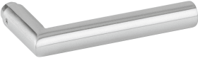 Hermat Drückerlochteil BASIC 02 Ö1802, 8,5mm,edelstahl matt