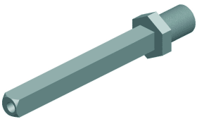 Hermat Rollenwechselstift 4206.L/SW17, M12, 8x80mm verzinkt
