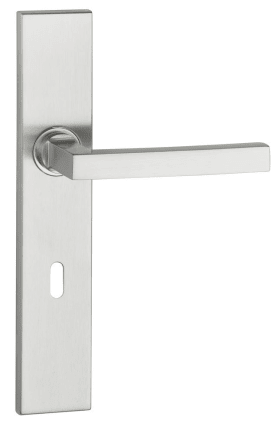 Hermat Drückergarnitur 1835.FD,LS eck,BB72/8,TS 37-50,ER matt