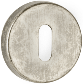 Hermat Schlüsselrosette 2031.K,rund,BB, 11mm,TS 38-42,eisenf.schw.