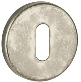 Hermat Schlüsselrosette 2074,rund,BB, 7mm,eisenf.ant.schw.