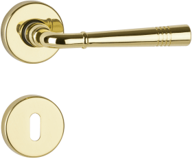 Hermat Drückergarnitur 1174.F/2031,Ros.,rd.,BB,8,ms,TS 38-42