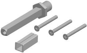 Hermat Befestigungsset 4091.WG, VK 8,TS 107-116