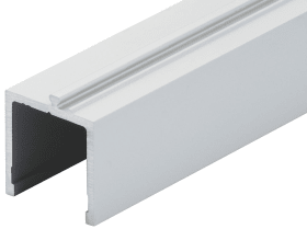 Hermat Zusatzprofil,6959,L6.000mm,zum Einklemmen,Aluminium,naturfarbig