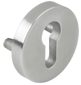 Hermat Schutzrosette 2073.S/AUSSEN,rund,8mm/PZ,ER matt