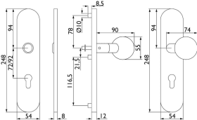 Hermat SI-WSG 1802/2089.S/3126,LS ov.,12mm,ES1/PZ 72/8,ER,TS 36-53