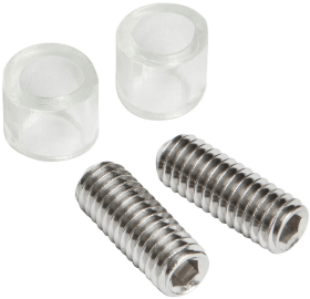 Hermat Zubehörset, SAN REMO 9170/VSG, für Design-Schiebetürbeschlag