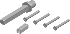 Hermat Befestigungsset 4089.FL, VK 8,TS 45-51