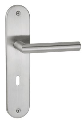 Hermat Drückergarnitur 1802.RHF,LS ov.,BB72/8,ER matt,o.No.