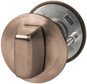 Hermat Schlüsselrosette 2636.FL,rund,WC/S, 2,8mm,TS 38-45,F4