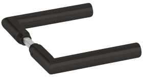 Hermat Drückerpaar BASIC 02 1802, 8mm,smoke black