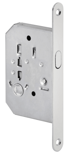 Hermat Schiebetürschloss 3656,WC,D50,F16x160rd,ms