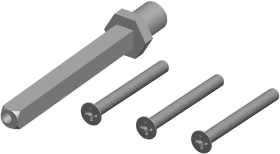 Hermat Befestigungsset 4089.WG, VK 8,TS 44-56