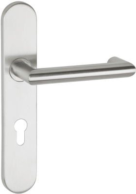 Hermat PA Drückergarnitur 1808,LS ov.,PZ72/9,TS 45-58,ER matt