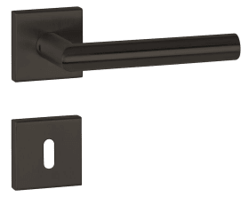 Hermat Drückergarnitur 1802/2011.K,Ros.,eck.,WC/S,8(8),smoke bla.,TS 38-42