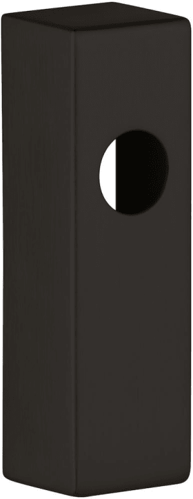 Hermat Fenstergriffrosette DKSI,eckig,smoke black