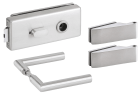 Hermat Ganzglastürschloss 6086/6225/1802,WC/SS,8mm,ER-Optik,FlüFA