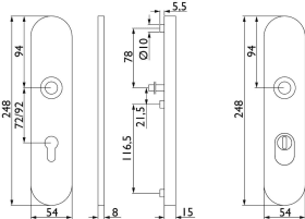 Hermat FS SI-DRG 1816/2089,LS ov.,15mm,ES1,ZA/PZ 92/9,ER,TS38-63