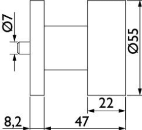 Hermat Knopf 2073.M/3127,o.Schl.ros.rd,cl.bl.
