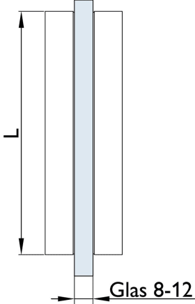 Hermat Stoßgriffpaar 8088/SKLx11x18,L 700,cl.black