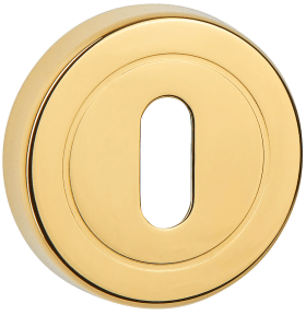 Hermat Schlüsselrosette 2233.K,rund o.No.,PZ,ms