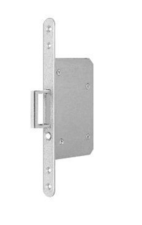 BKS Schiebetürschloss 0393,UG,F20x216rd,NiSi