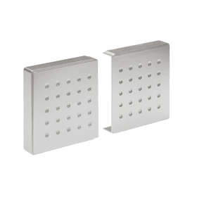 9900043000304 ENDKAPPE FÜR VERKLEIDUNG (2ER SET) FÜR TS 93 EN 2-5,EDELSTAHL