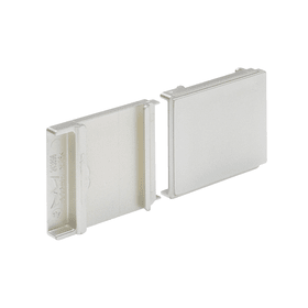 9900064000801 ENDKAPPE (2ER SET) FÜR G-EMF, SILBERFARBIG