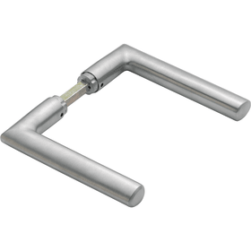 HOPPE Drückerpaar Stockholm GD-E1140Z, 8mm, L 66, TS 35-45,edelstahl matt