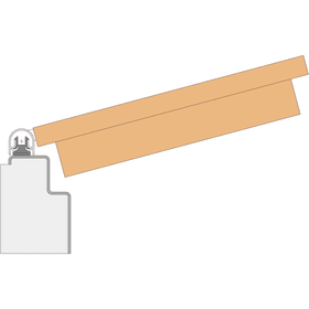 BANDS.SCHUTZPROFIL BS-BU-22K 1355 MM RAL 7043 5-498-1355-9