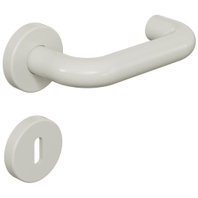 FEUERSCHUTZGRT. 111R11.230 FLACHE KAPPE PZ 97 LICHTGRAU 9 MM VK TS. 38-48 MM