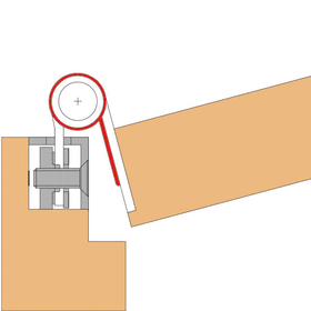 FINGERSCHUTZ BANDSEIT. BD-18 RAL 9016 1750 MM 5-451-1750
