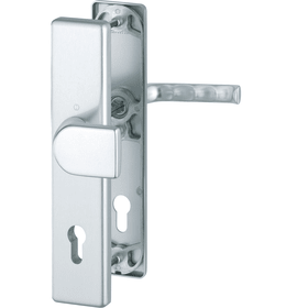 HOPPE Schutz-Wechselgarnitur mit Langschild London 78G/2221A/2440/113, 8/72 mm, Aluminium