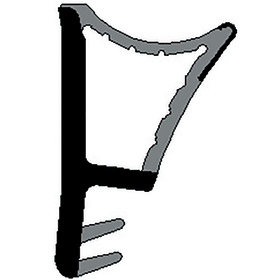 ÜBERSCHLAGDICHTUNG L 5110 SCHWARZ 