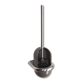 HEWI WC-Bürstengarnitur Ser 805, Edelstahl, zur Wandmontage reinweiß 