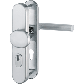 HOPPE FS-Schutz-Wechselgarnitur Amsterdam FS E86G/3332ZA/3310/1400F, Edelstahl