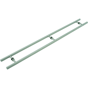 GRIFFSTANGENPAAR 1240 MM M. 3 BEFEST. 1.4404 EDELSTAHL 8.21.273.700.99