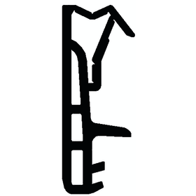 HAUSTÜRDICHTUNG S 7364 GRAPHITGRAU (100 MTR.-SPULE)